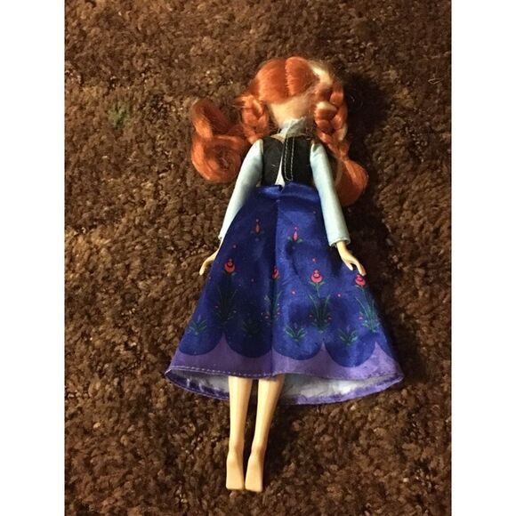 Bundle Sale 3 for $15 | 2015 Frozen Anna Doll | Braided Hair | Anna Dress - Picture 5 of 6